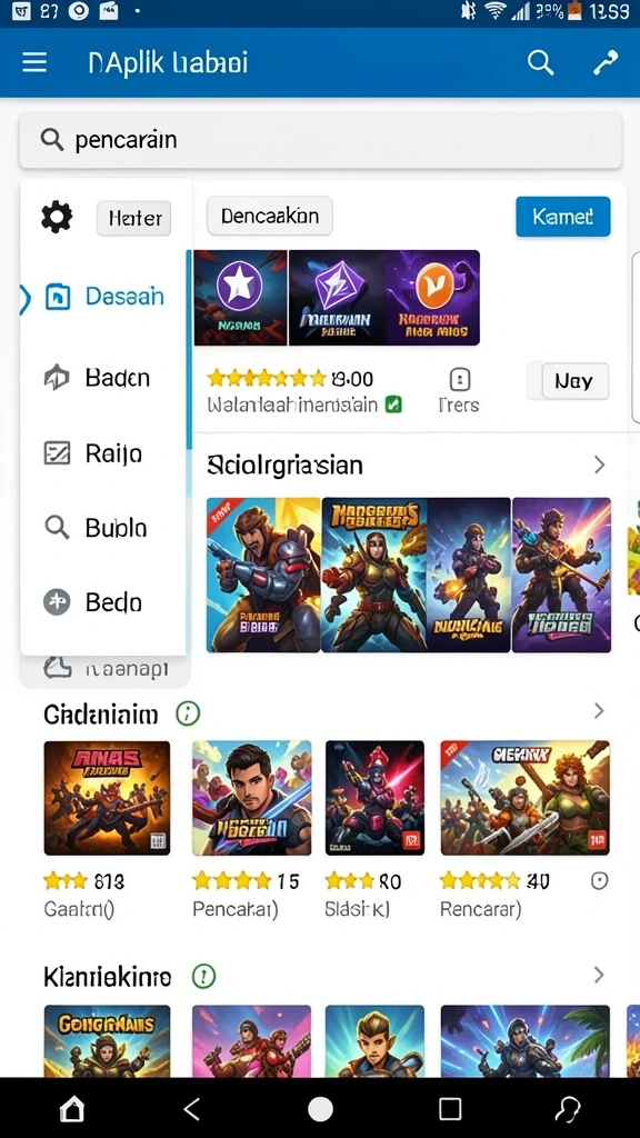Pengalaman bermain yang seru dan mendebarkan.