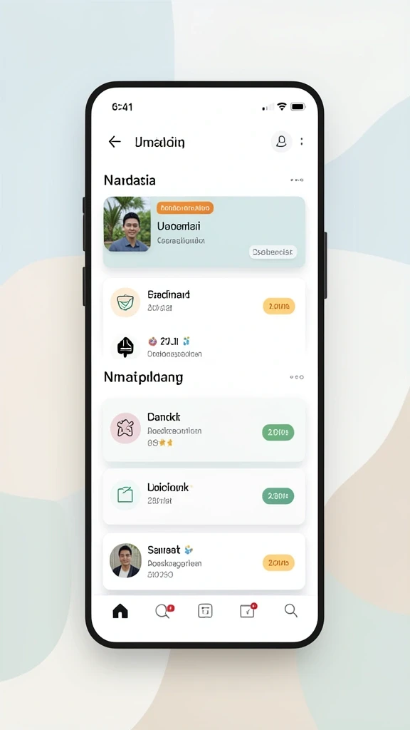Tampilan antarmuka yang sederhana dan user-friendly.