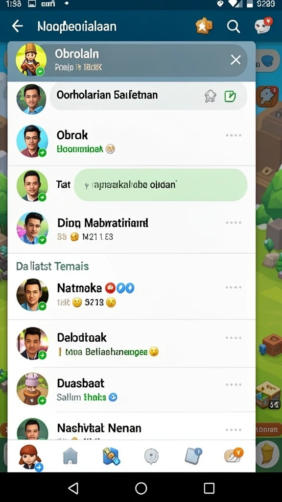 Tampilan antarmuka yang modern dan menarik.