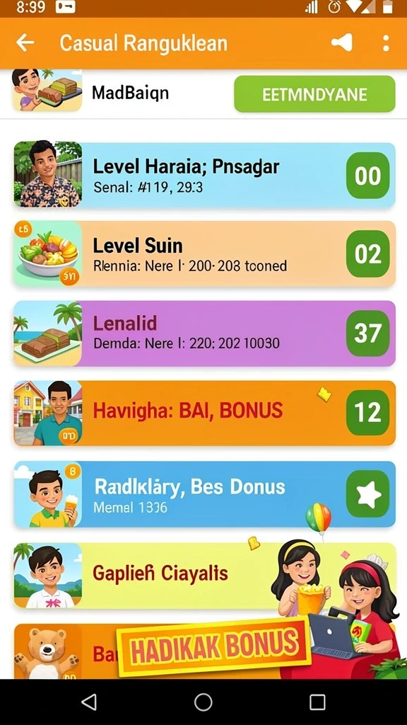 Fitur tutorial yang membantu pemain pemula.