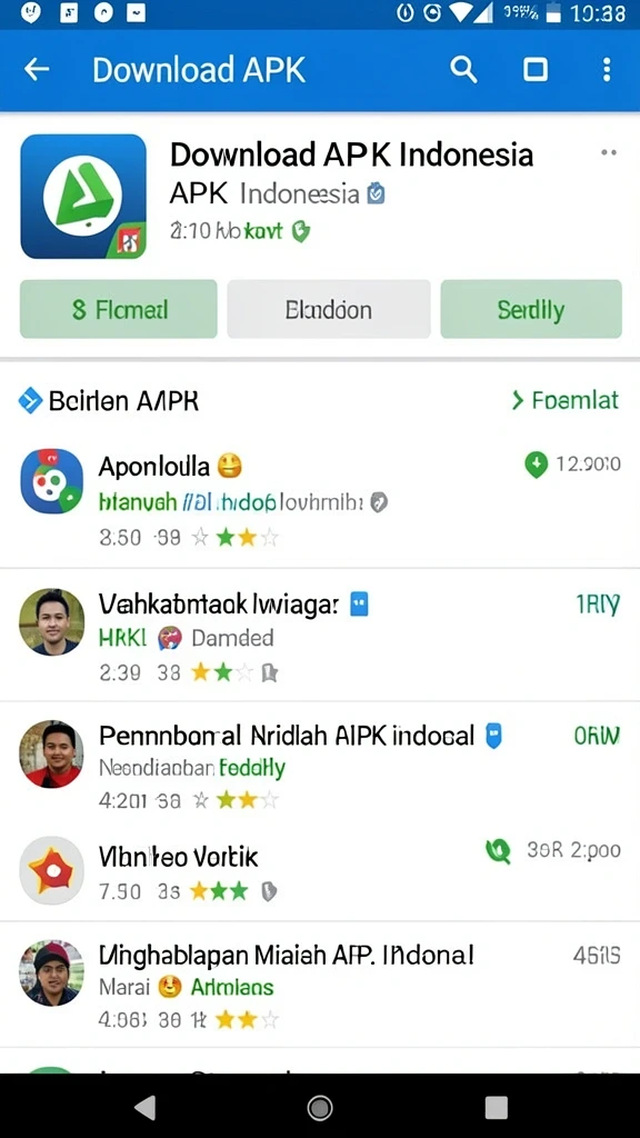 Tampilan antarmuka pengguna yang menarik.