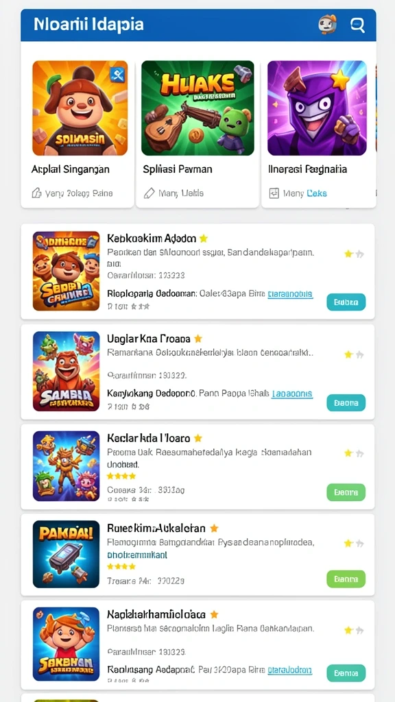 Screenshot menampilkan karakter utama dalam aksi.