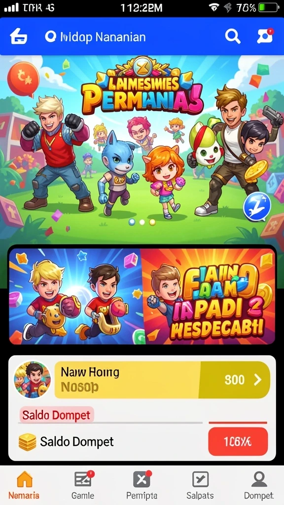 Beragam pilihan permainan yang mengasyikkan.