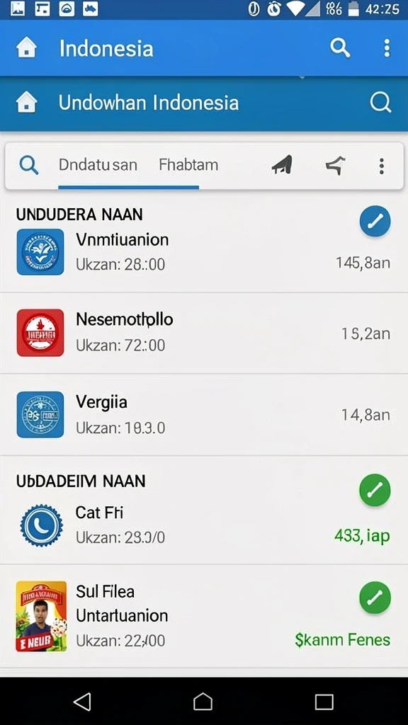 Tampilan antarmuka yang user-friendly dan menarik.