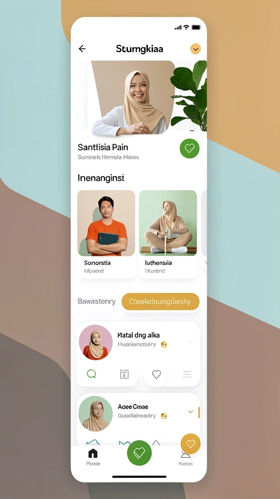 Tampilan antarmuka yang ramah pengguna.