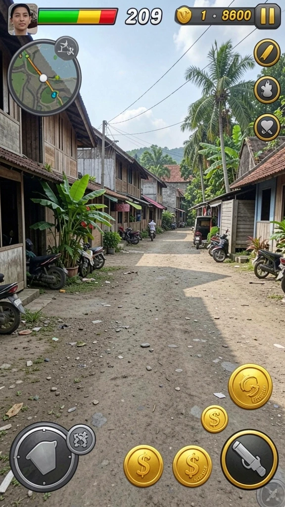 Menampilkan berbagai karakter menarik dalam game.