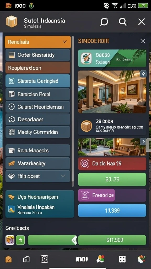 Screenshot game judi dengan grafis yang memukau.
