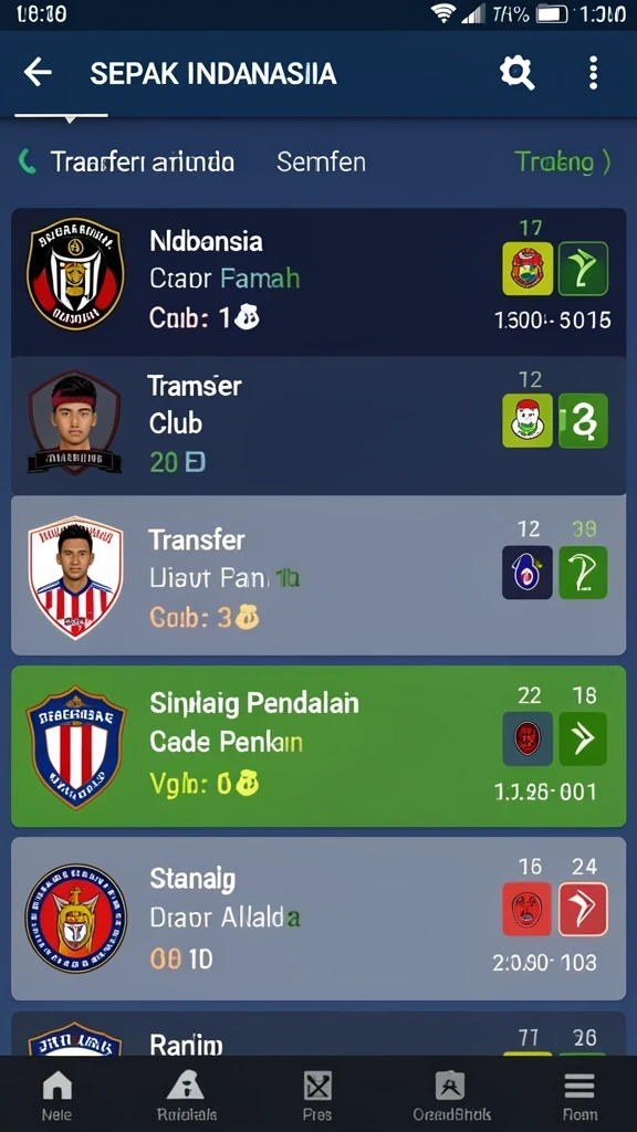 Fitur live draw untuk hasil yang real-time.
