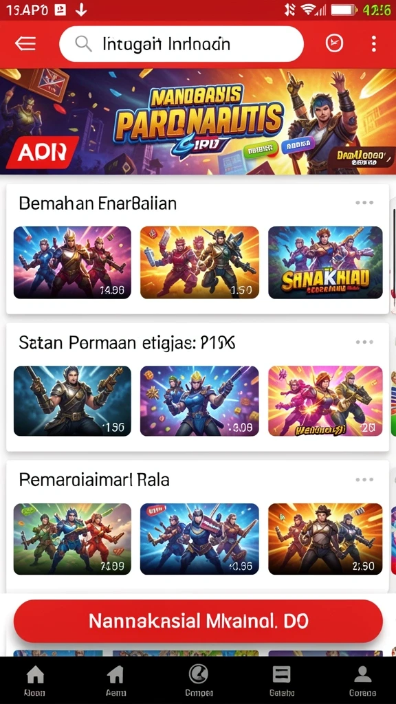 Event menarik dengan hadiah yang menggiurkan.