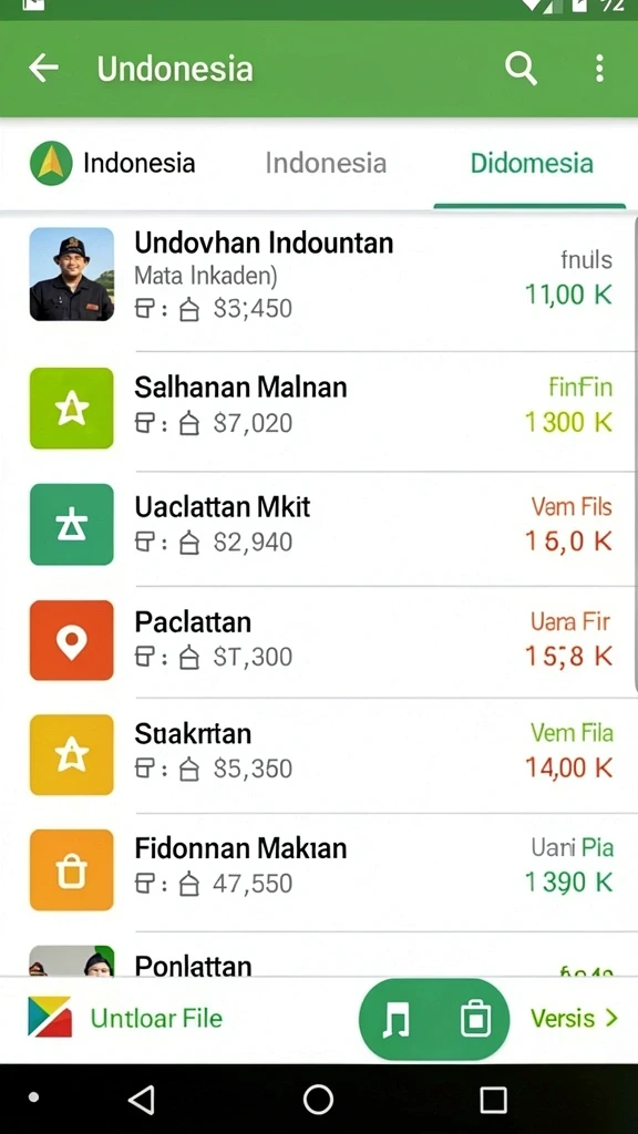 Tampilan antarmuka yang menarik dan mudah digunakan.