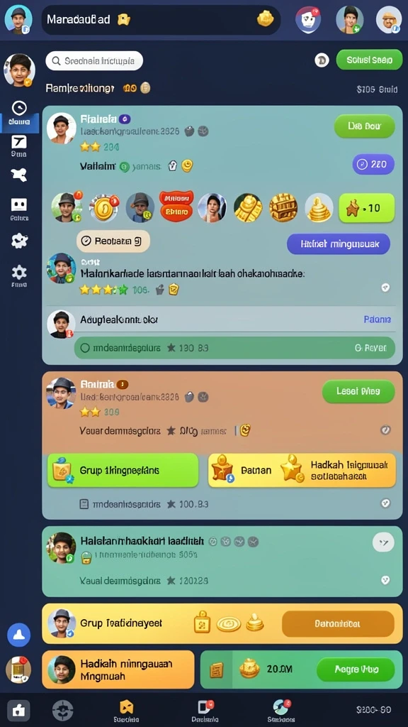 Hadiah menarik menanti setiap kemenangan!