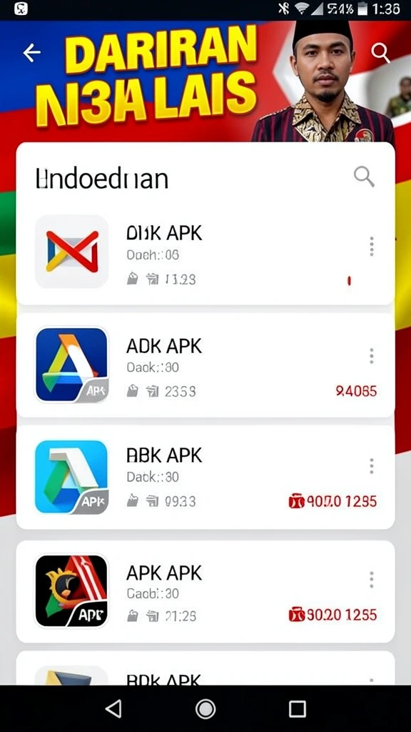 Desain karakter yang bervariasi dan menarik.