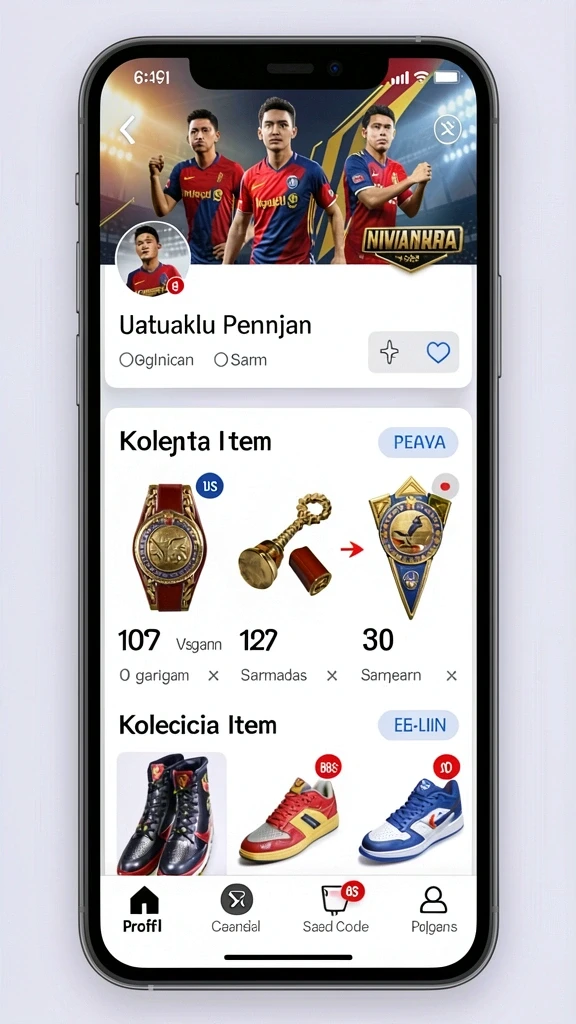 Tampilan awal yang menarik dan mudah dimengerti.
