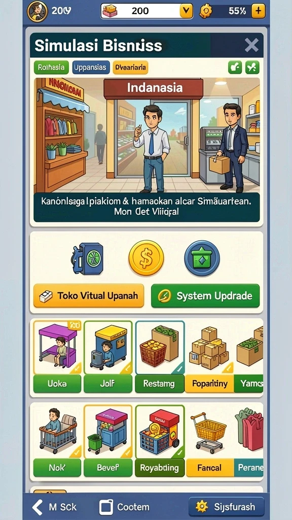 Karakter yang dapat dikustomisasi sesuai pilihan pemain.