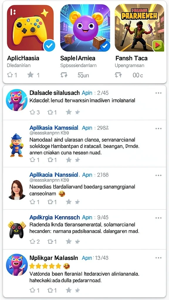 Tampilan antarmuka yang menarik dan intuitif.