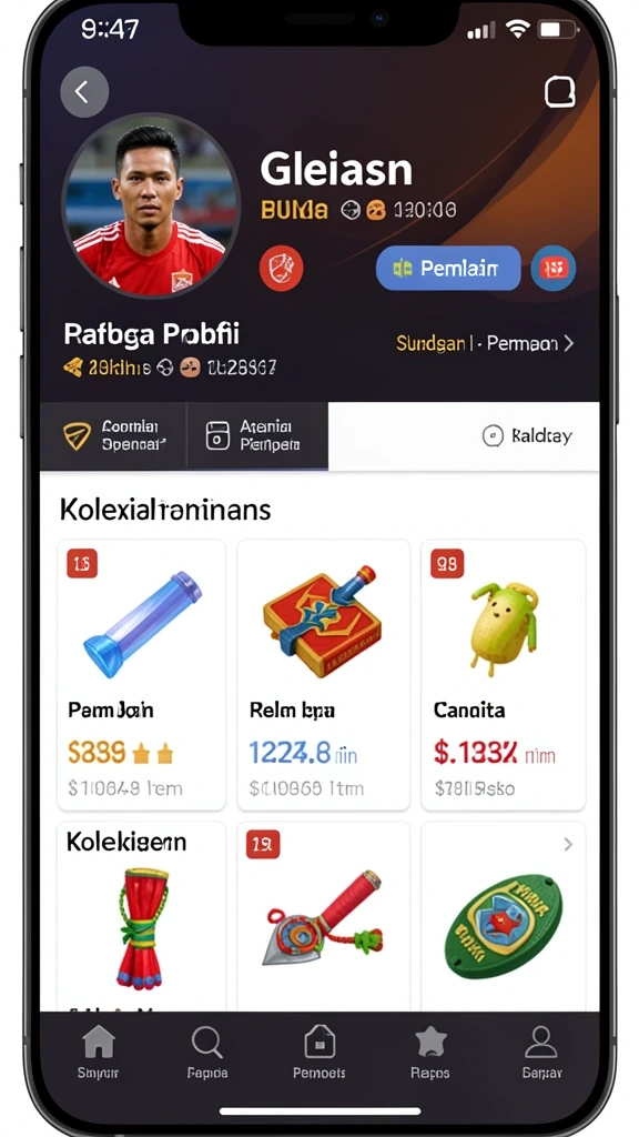 Grafik permainan yang memukau dan menarik.