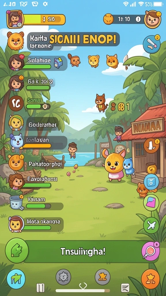 Level baru yang menantang untuk dijelajahi.