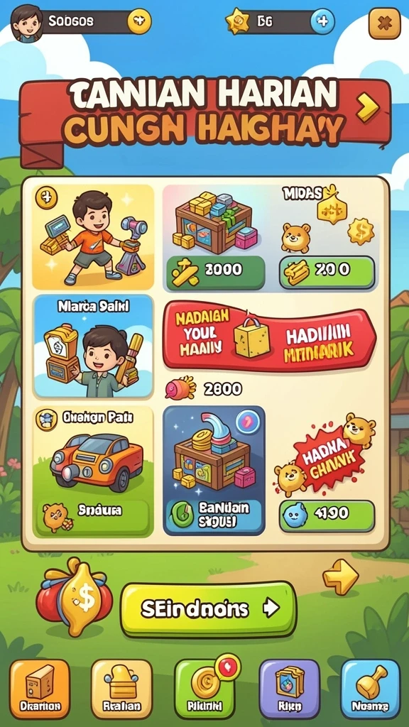 Tampilan antarmuka yang menarik dan mudah digunakan.