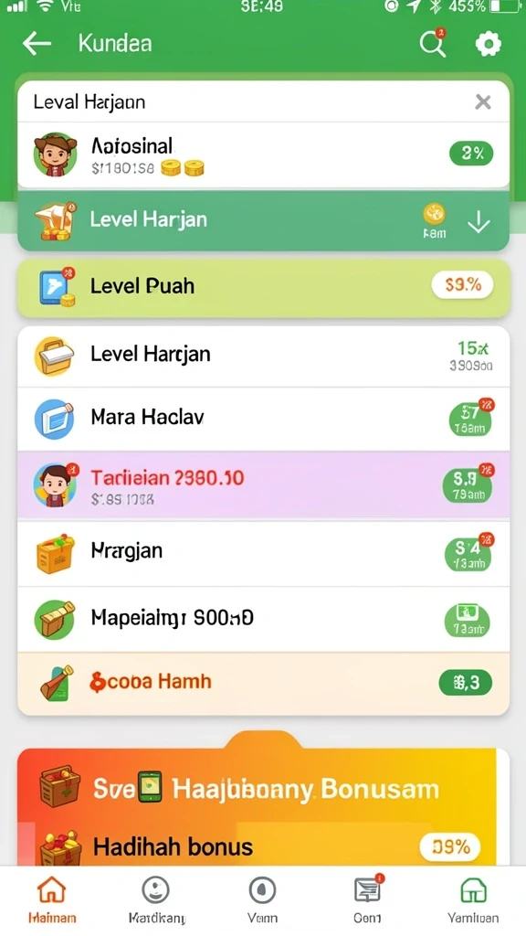 Gameplay menantang dengan berbagai putaran menarik.