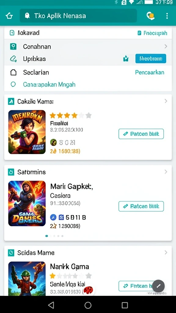 Grafis yang memukau dan detail yang menawan.