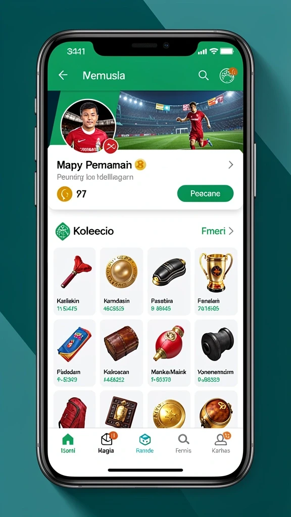 Karakter yang dapat disesuaikan dengan berbagai pilihan.