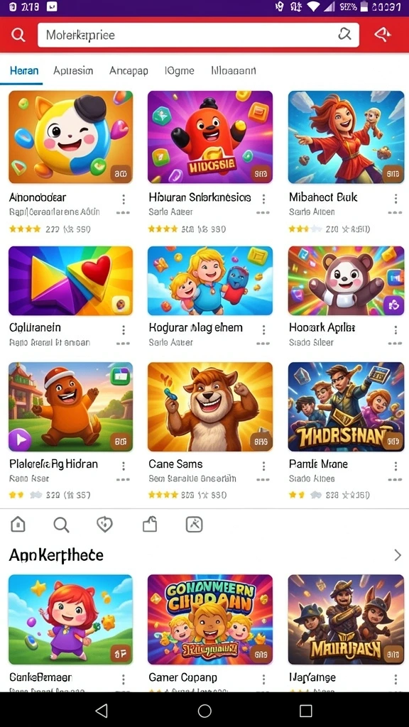 Tampilan awal yang memikat untuk pengalaman bermain yang menyenangkan.