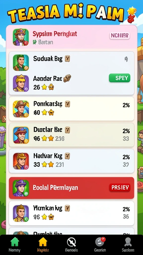 Tampilan antarmuka yang user-friendly.