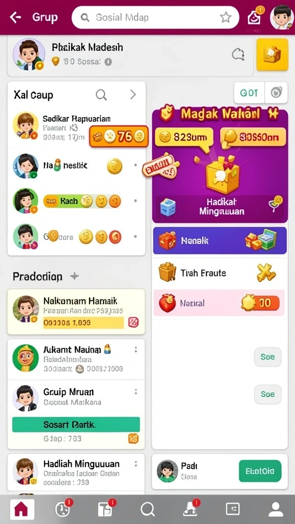 Beragam karakter dengan kemampuan unik untuk dipilih.