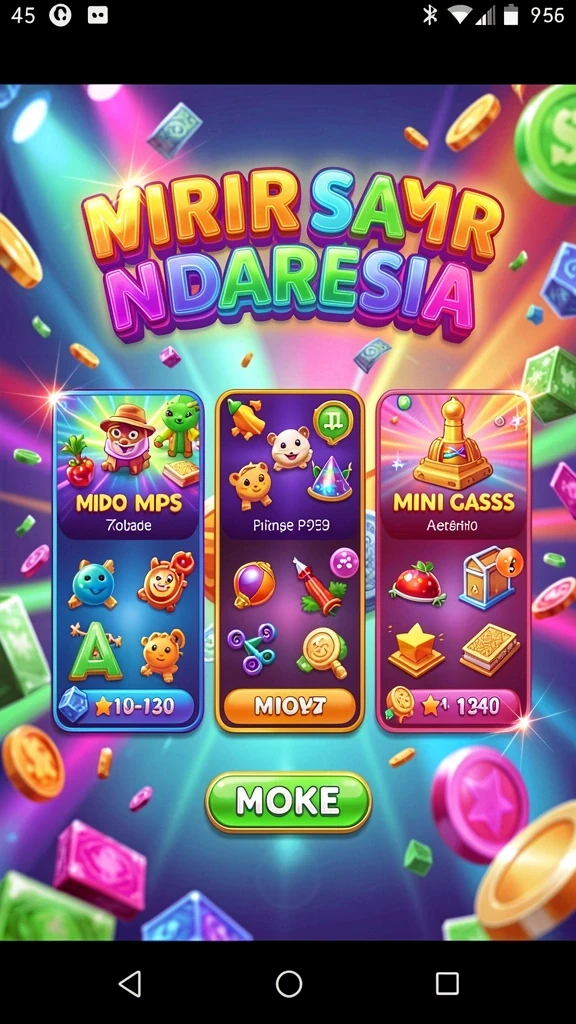 Tantangan level yang menuntut keterampilan dan strategi.