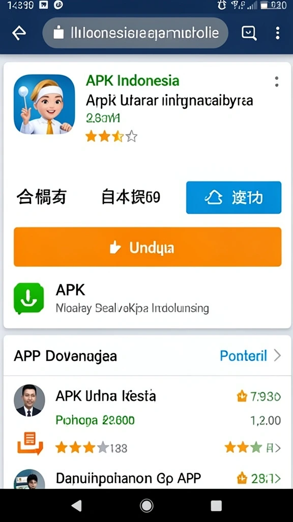 Tangkapan layar menunjukkan lingkungan permainan yang indah.