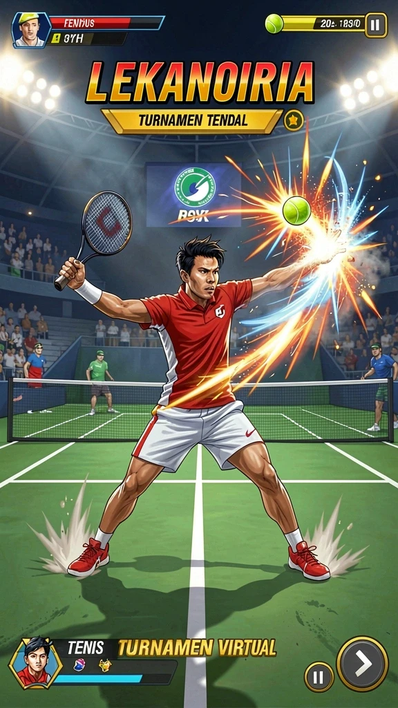 Tangkapan layar dari salah satu level paling menantang.