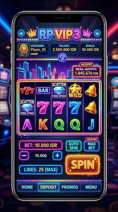 rpvip3 — layar beranda